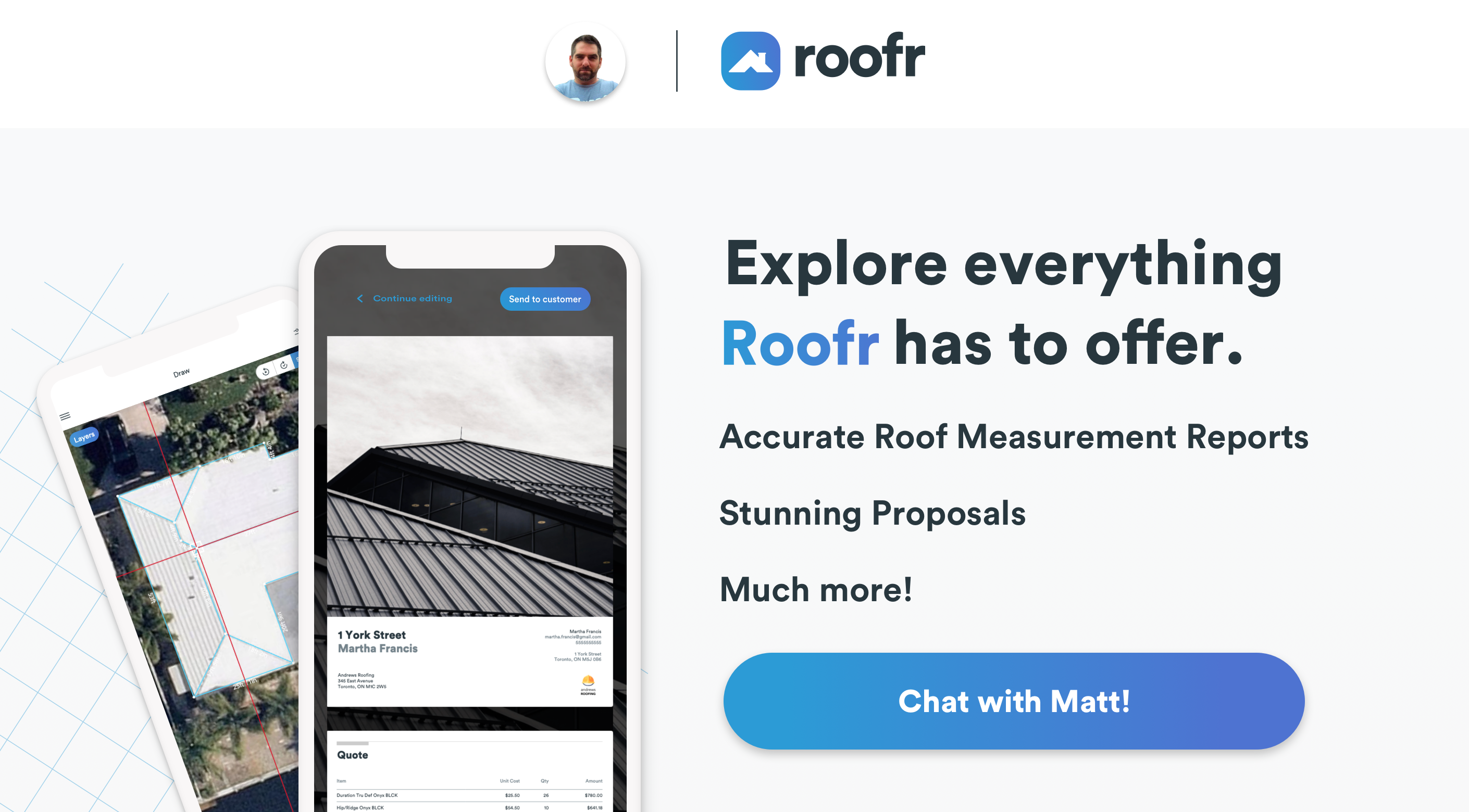Roofr The allinone sales toolbox for roofers